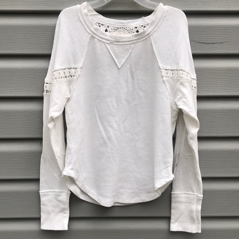 Free People Luella Textured Thermal Top